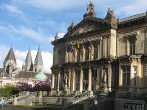 Le bâtiment des Bains sans affectation en 2013.