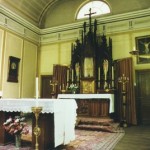 L'intérieur de la chapelle de l'ancien hospice Saint Charles