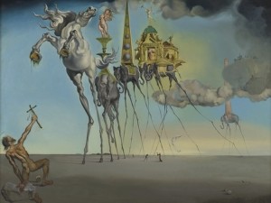 La Tentation de Saint-Antoine - Salvador Dali