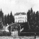 Emplacement de l'ancien bâtiment des "Bains" avant sa construction