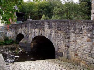 L'ancien pont de Polleur.