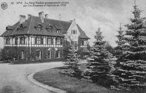 Le château du Haut-Neubois en 1920 (carte postale collection M. Hans)