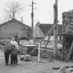 Automne 1964 : construction du bâtiment préfabriqué