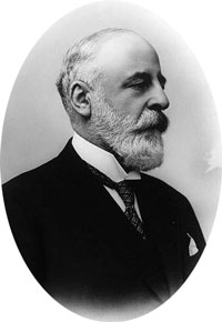 Le sénateur Edouard Peltzer en 1900