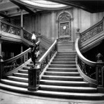 Le grand escalier du Titanic.