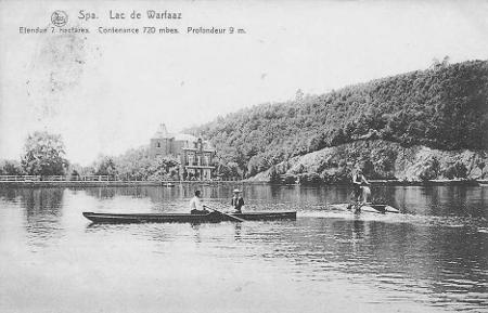 1900 :  Le lac de Warfaaz (carte postale)