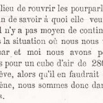 Un extrait d’une note de Jean-Baptiste Romain, adressée le 29 novembre 1894 aux autorités communales spadoises.