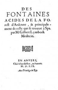 Page de titre du livre de Lymborh (collection Fonds Body - Spa)