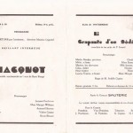 Marteau 1946:page intérieure du programme du Grand Concert du dimanche 24 mars