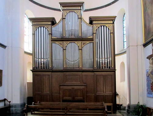 L’orgue de l’église de Spa, réalisé par la manufacture Thomas