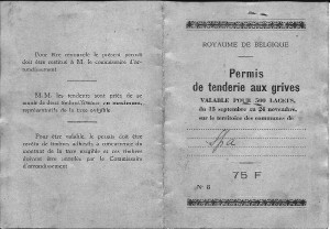 Permis de tendeur