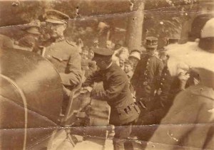 Le roi Albert à Spa, le 13 juin 1919 (photo collection L. Orval)