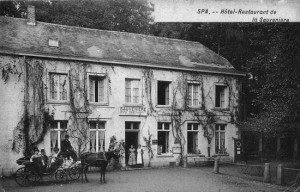 1920 : l’Hôtel de la Sauvenière (carte postale)