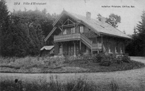 Villa d’Hoctaisart, construction de style  chalet (carte postale).   Edifiée avant 1913 pour Ernest Gambart ou pour Marie Tilloy dans le parc du château d’Alsa. Actuellement à l’état de ruine. Près du chalet se trouve une ancienne glacière. 