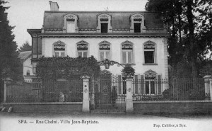 La villa Jean- Baptiste au début du XXeme siècle