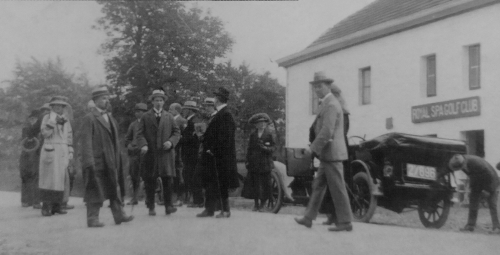 1920 : Royal Spa Golf Club : le clubhouse de Malchamps (photo collection Musées de la Ville d’eaux-Spa)