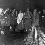 Dimanche 7/1/68 : la chorale paroissiale de Spa participe au cortège ( coll J. Duysinx)