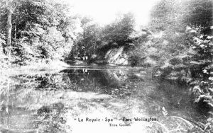 Carte postale : Le Trou Gonet dans le parc Wellington 