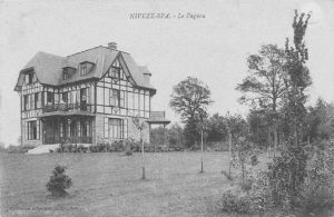 Carte postale : 1908 : la Villa Le Fagnou construite au lieu-dit du même nom